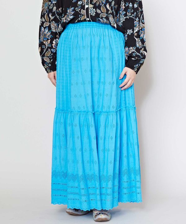 Schiffli Embroidery Skirt