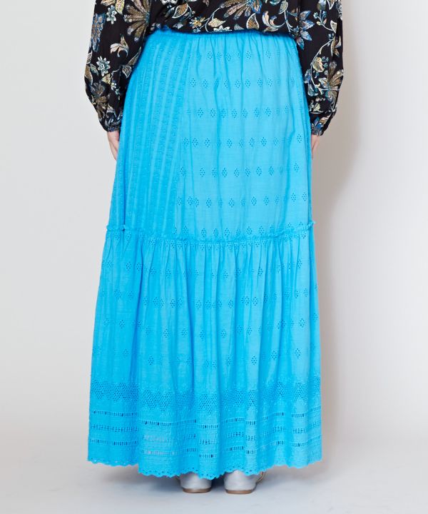Schiffli Embroidery Skirt