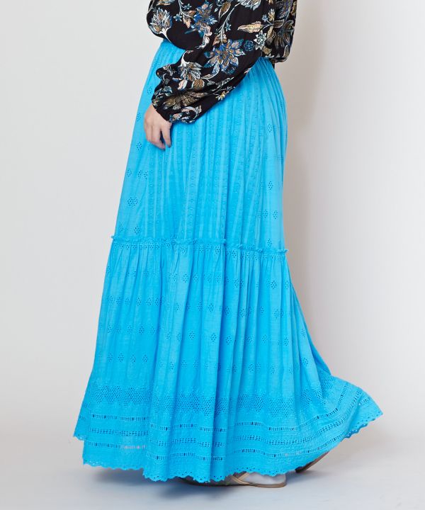 Schiffli Embroidery Skirt
