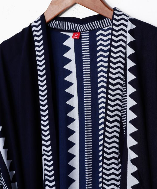 Geometric Patterned Kimono