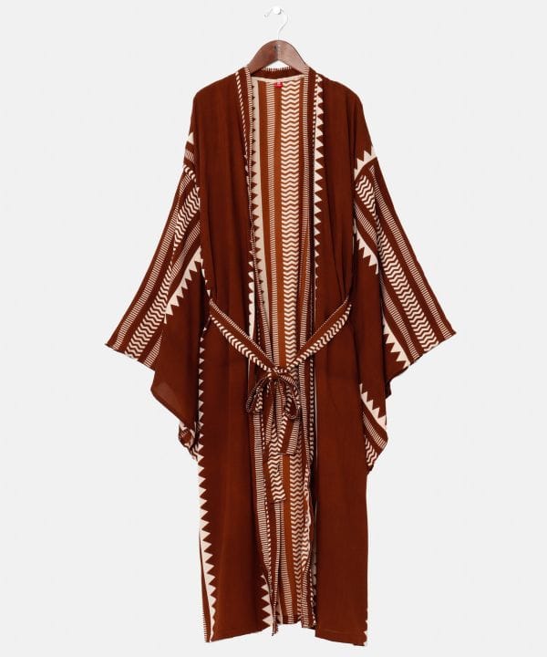Geometric Patterned Kimono