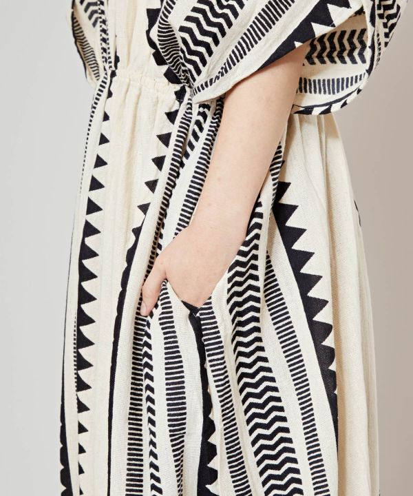 Geometric Patterned Dress