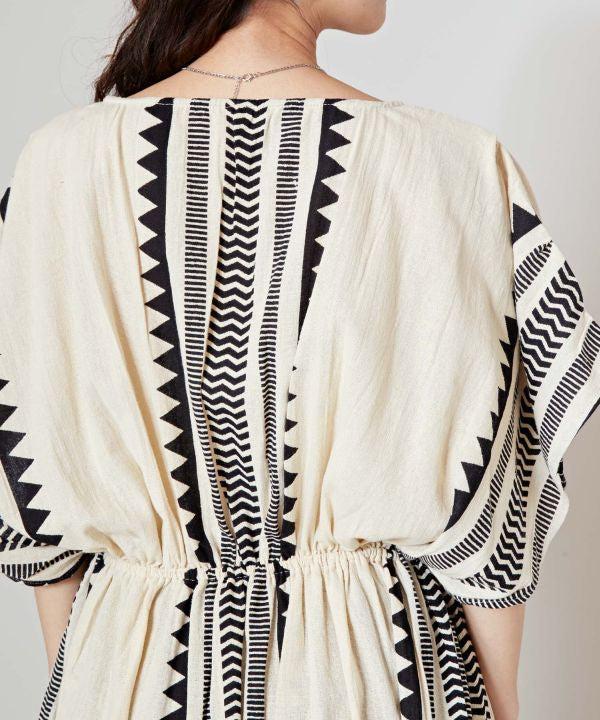 Geometric Patterned Dress