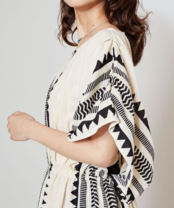 Geometric Patterned Dress