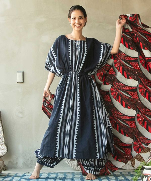 Geometric Patterned Dress