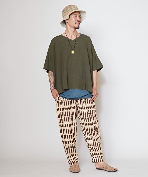 Men's Geometric Patterned Pants
