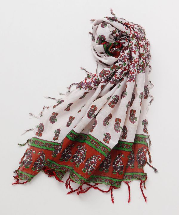 ผ้าพันคอผ้าฝ้ายอินเดีย