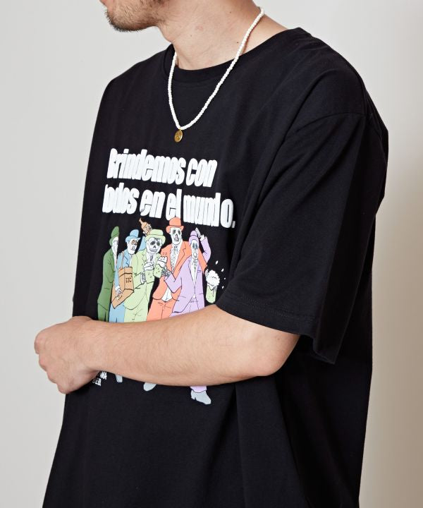 YOKOHAMA BEER x grn x Amina Kanpai T-Shirt