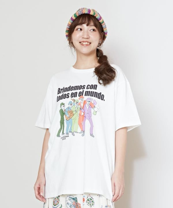 YOKOHAMA BEER x grn x Amina Kanpai T-Shirt