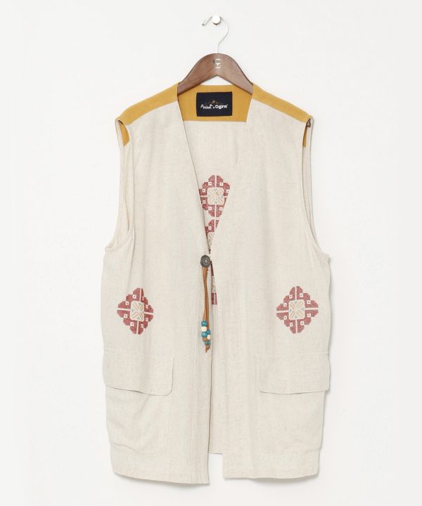 YOKOHAMA BEER x grn x Amina Beer Lover Vest