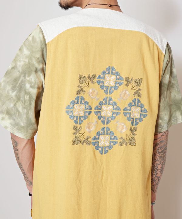 YOKOHAMA BEER x grn x Amina Beer Lover Vest