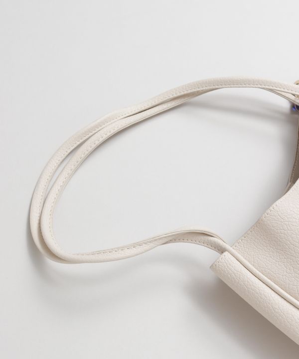 Soft Leather Handbag & Pouch Set