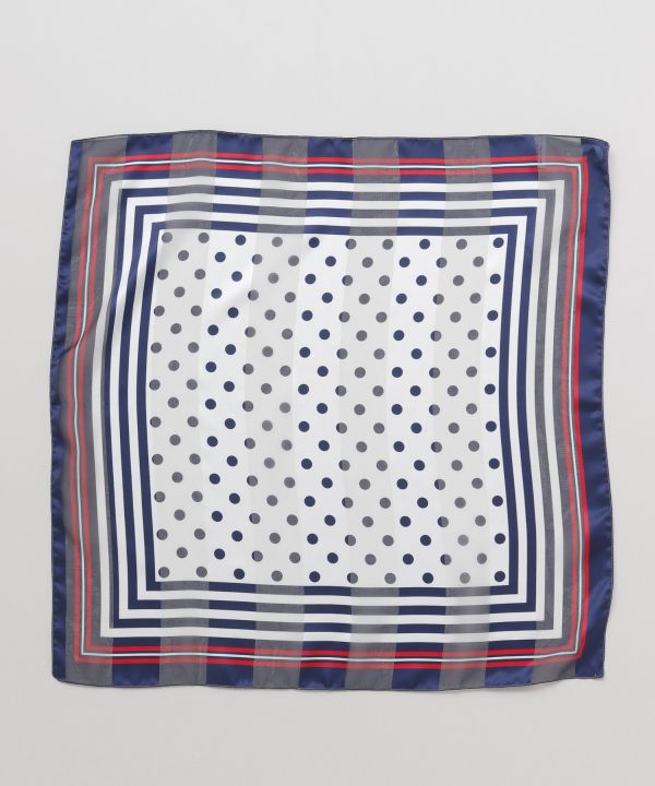 ผ้าพันคอลายทางและจุด