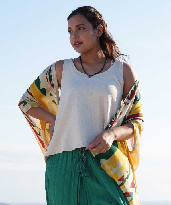 Cotton Knit Tank Top