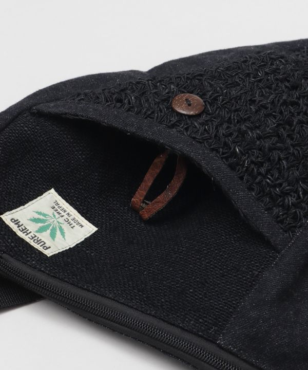 Nepalese Hemp Round Shoulder Bag