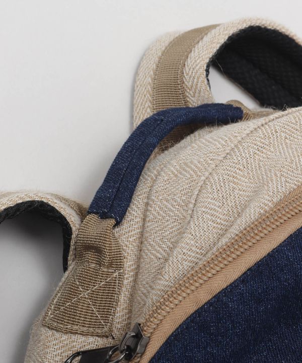 Nepalese Hemp x Cotton Patchwork Daypack