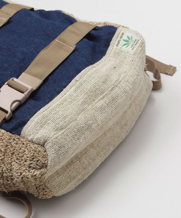 Nepalese Hemp x Cotton Patchwork Daypack