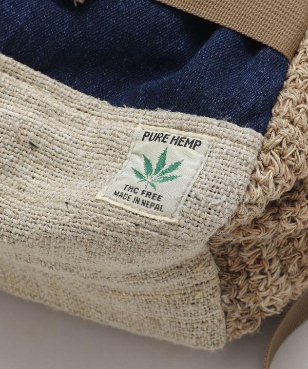 Nepalese Hemp x Cotton Patchwork Daypack