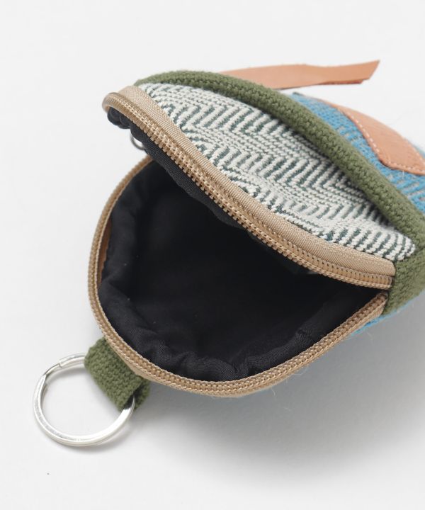 Handmade Patchwork Round Pouch