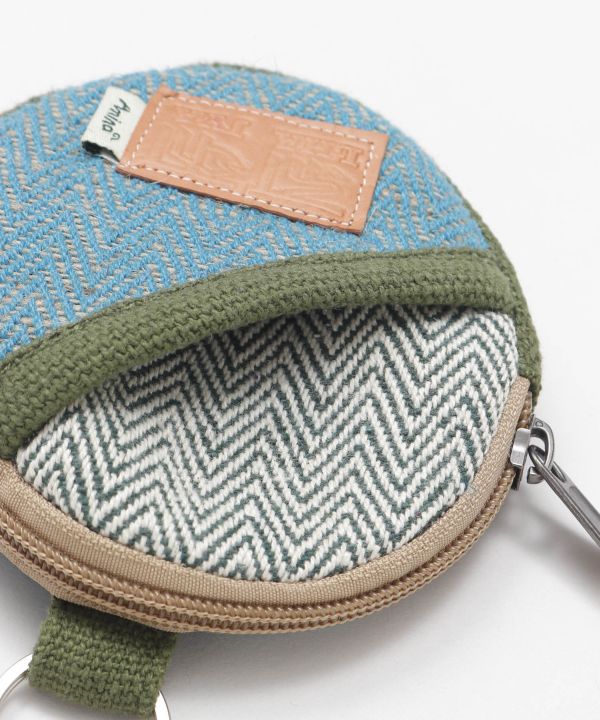 Handmade Patchwork Round Pouch