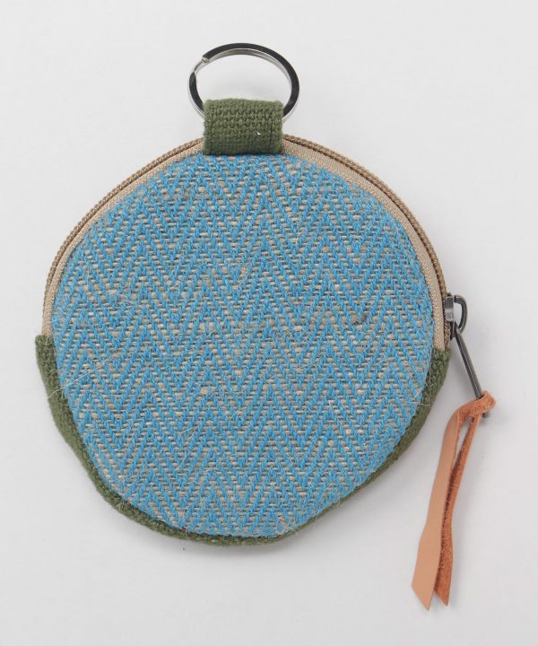 Handmade Patchwork Round Pouch