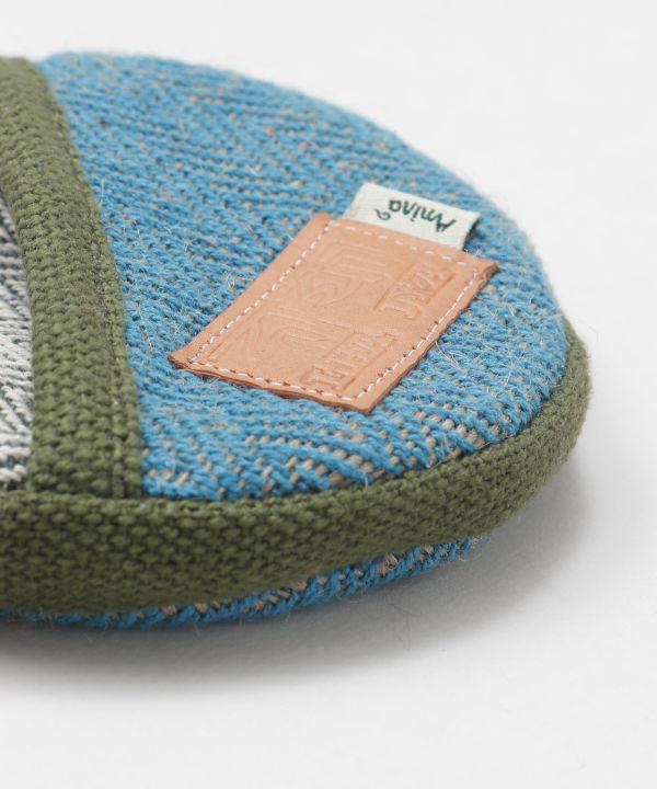 Handmade Patchwork Round Pouch