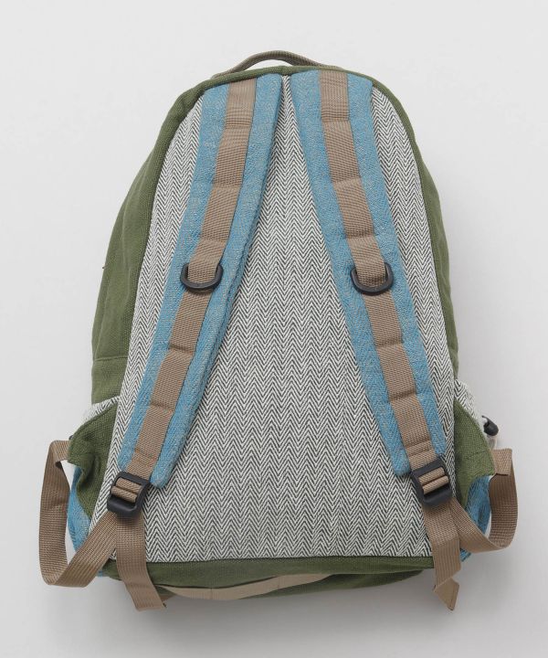 Jute Blend Daypack Bags & Purses by AMINA - Ametsuchi