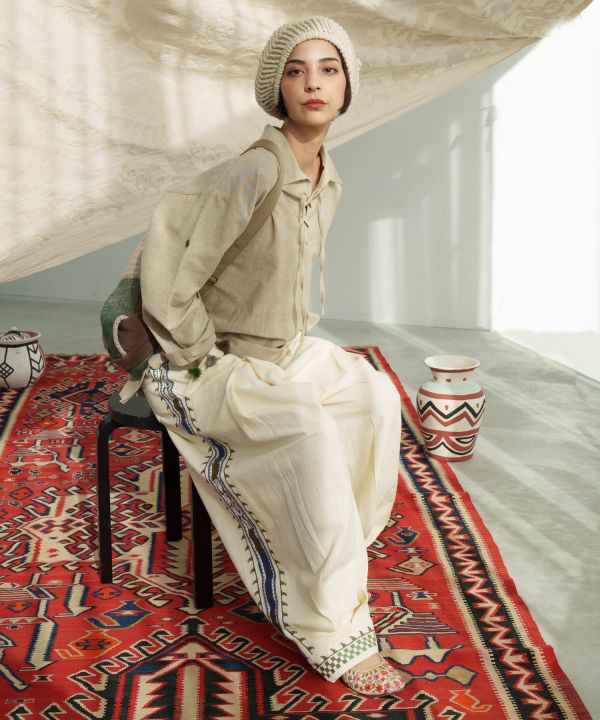 Nepalese Cotton Pullover Shirt