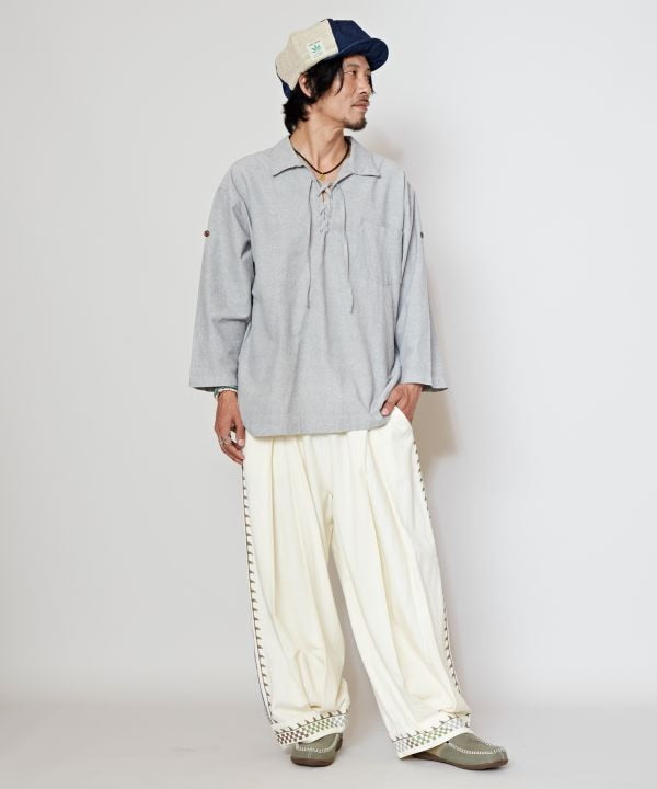 Nepalese Cotton Pullover Shirt