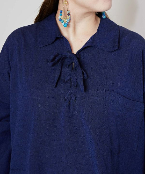 Nepalese Cotton Pullover Shirt