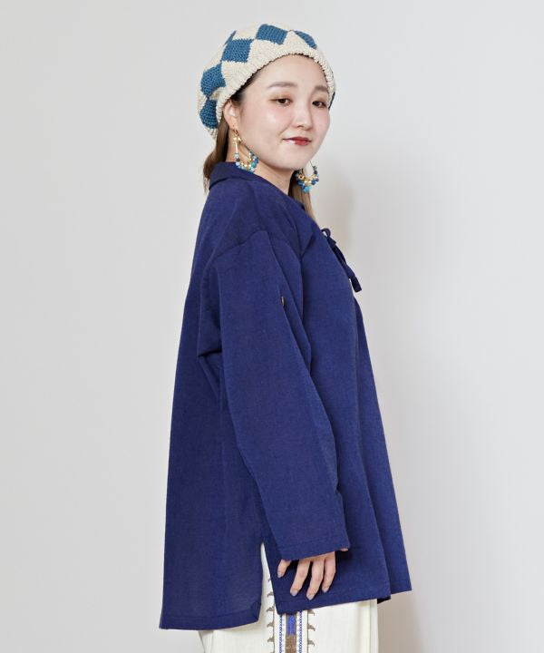 Nepalese Cotton Pullover Shirt