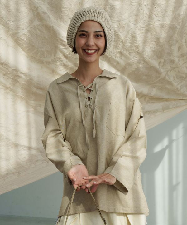 Nepalese Cotton Pullover Shirt