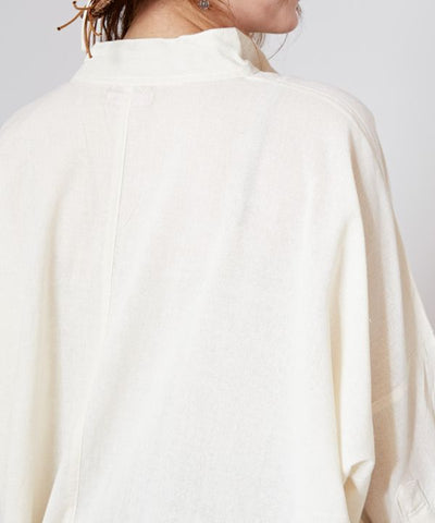 Nepalese Cotton Dolman Sleeve Shirt Dress