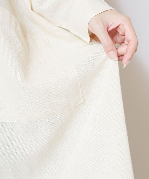 Nepalese Cotton Dolman Sleeve Shirt Dress