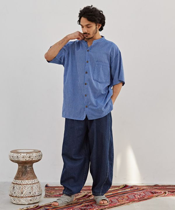 Nepalese Cotton Striped Shirt