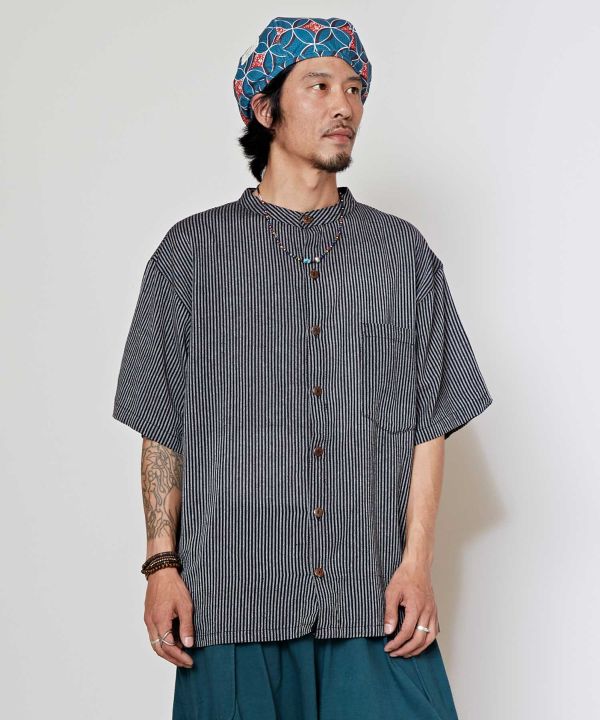 Nepalese Cotton Striped Shirt