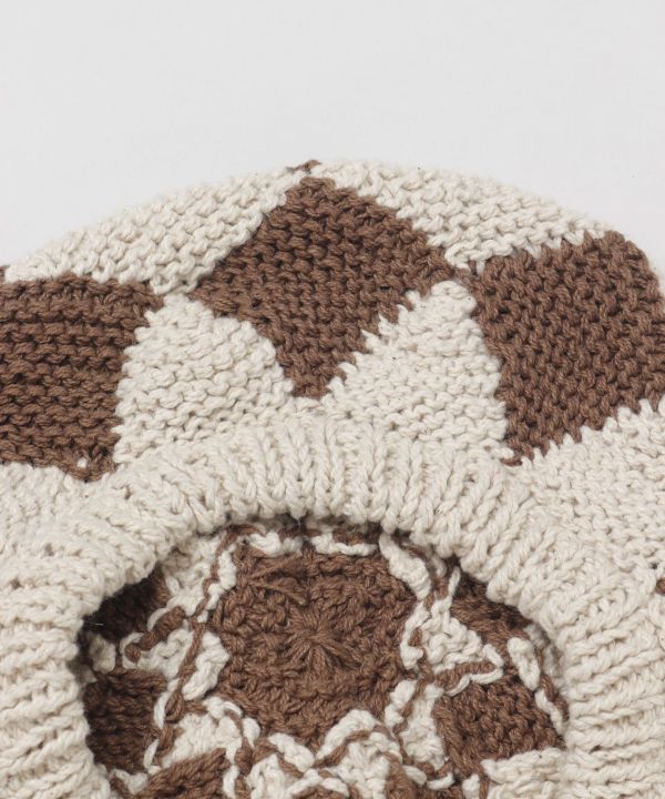 Nepalese Cotton Knit Beret