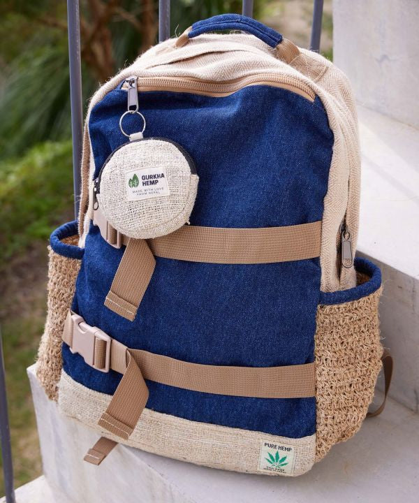 Hemp Round Pouch