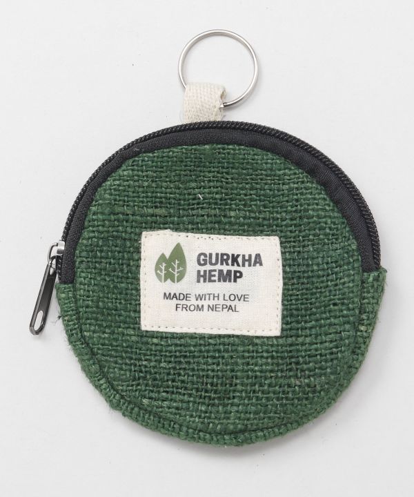 Hemp Round Pouch