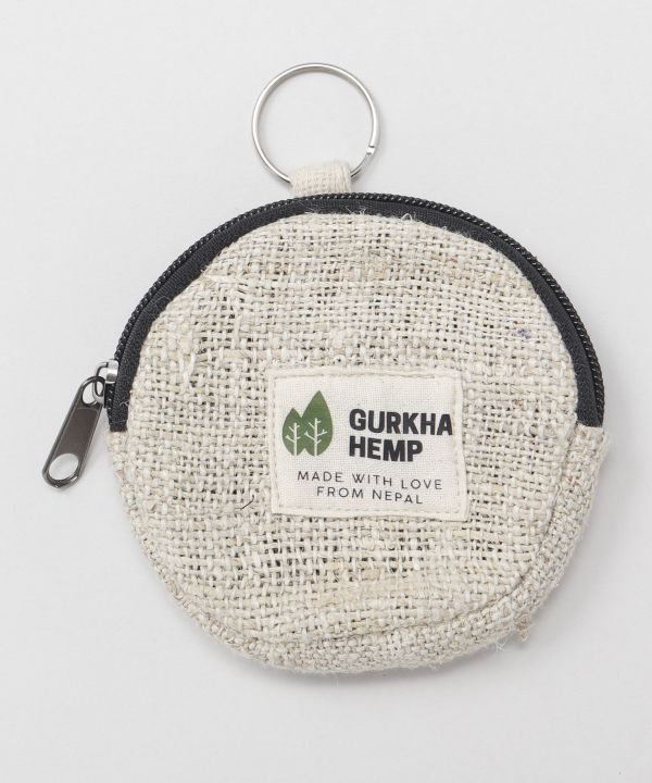 Hemp Round Pouch