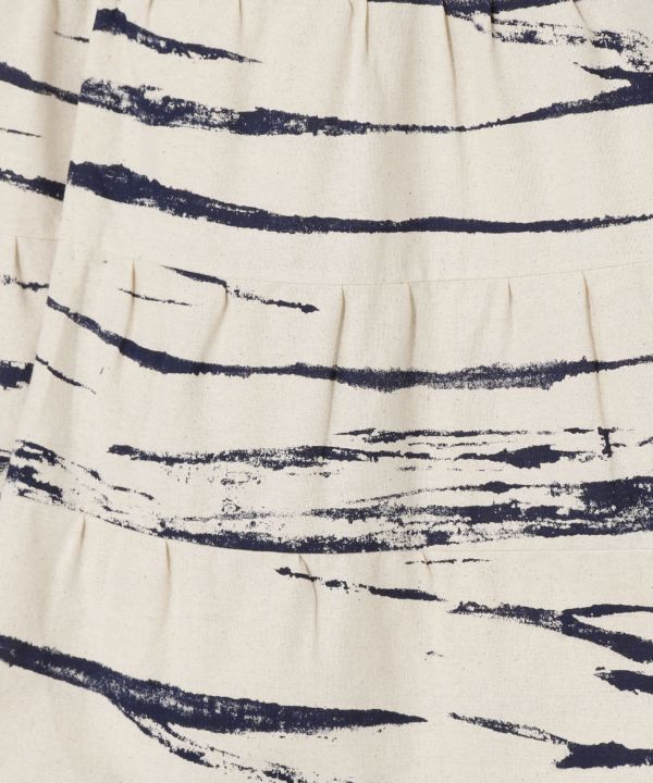 Geometric Pattern Wide Pants