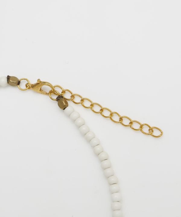 OM Beads Necklace Necklaces by AMINA - Ametsuchi