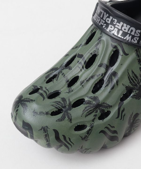 SURF＆Palms Clog Sandals - 23.5cm & 24.5cm
