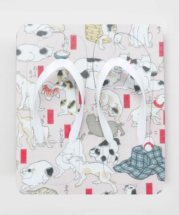 NIPPON ART Ukiyo-e Flip Flops - M 23-24cm