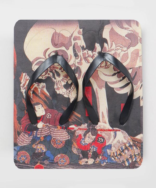 NIPPON ART Ukiyo-e Flip Flops - M 23-24cm