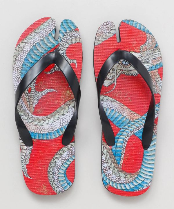 NIPPON ART Ukiyo-e Flip Flops - M 23-24cm
