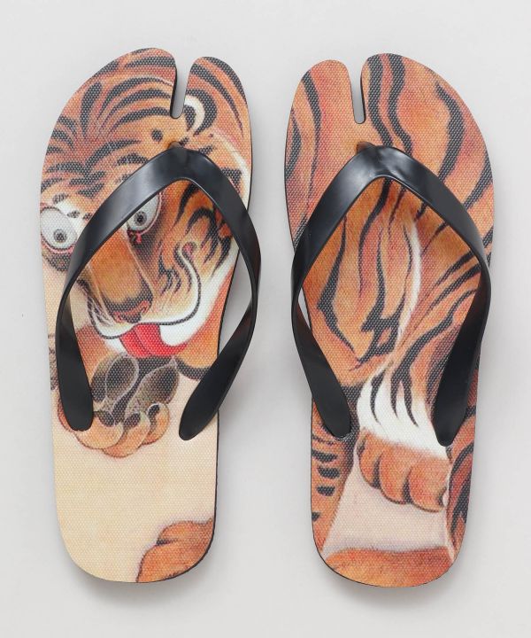 NIPPON ART Ukiyo-e Flip Flops - M 23-24cm