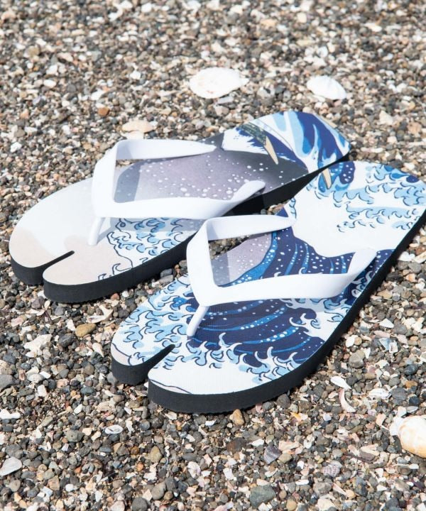 NIPPON ART Ukiyo-e Flip Flops - L 27～28cm