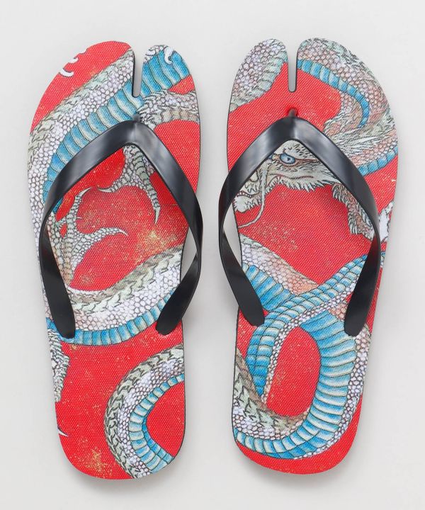 NIPPON ART Ukiyo-e Flip Flops - L 27～28cm