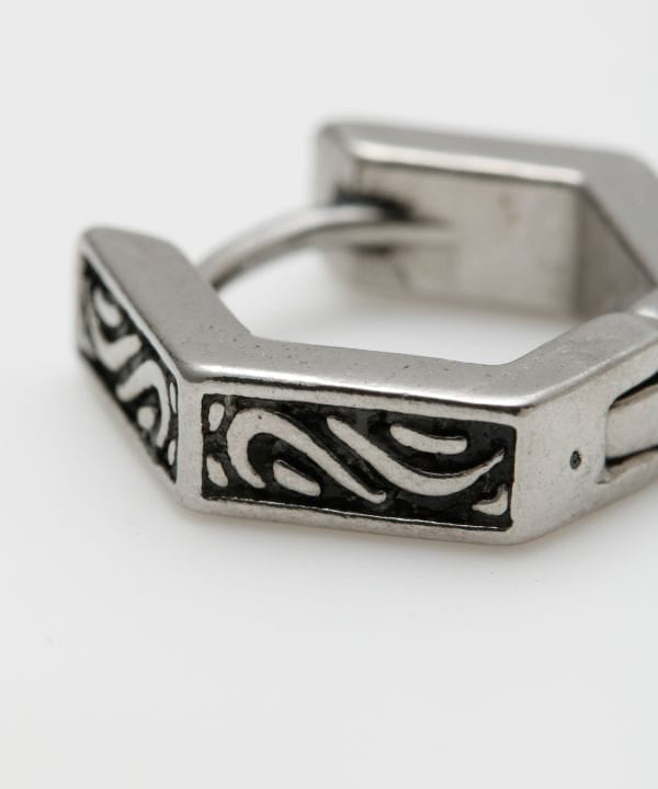 Minimalist Hexagonal Earrings